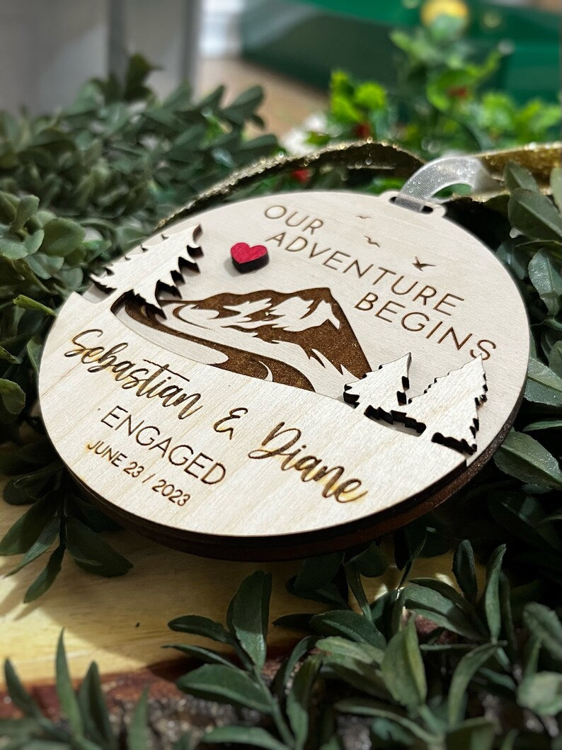 Our Adventure Begins Ornament
