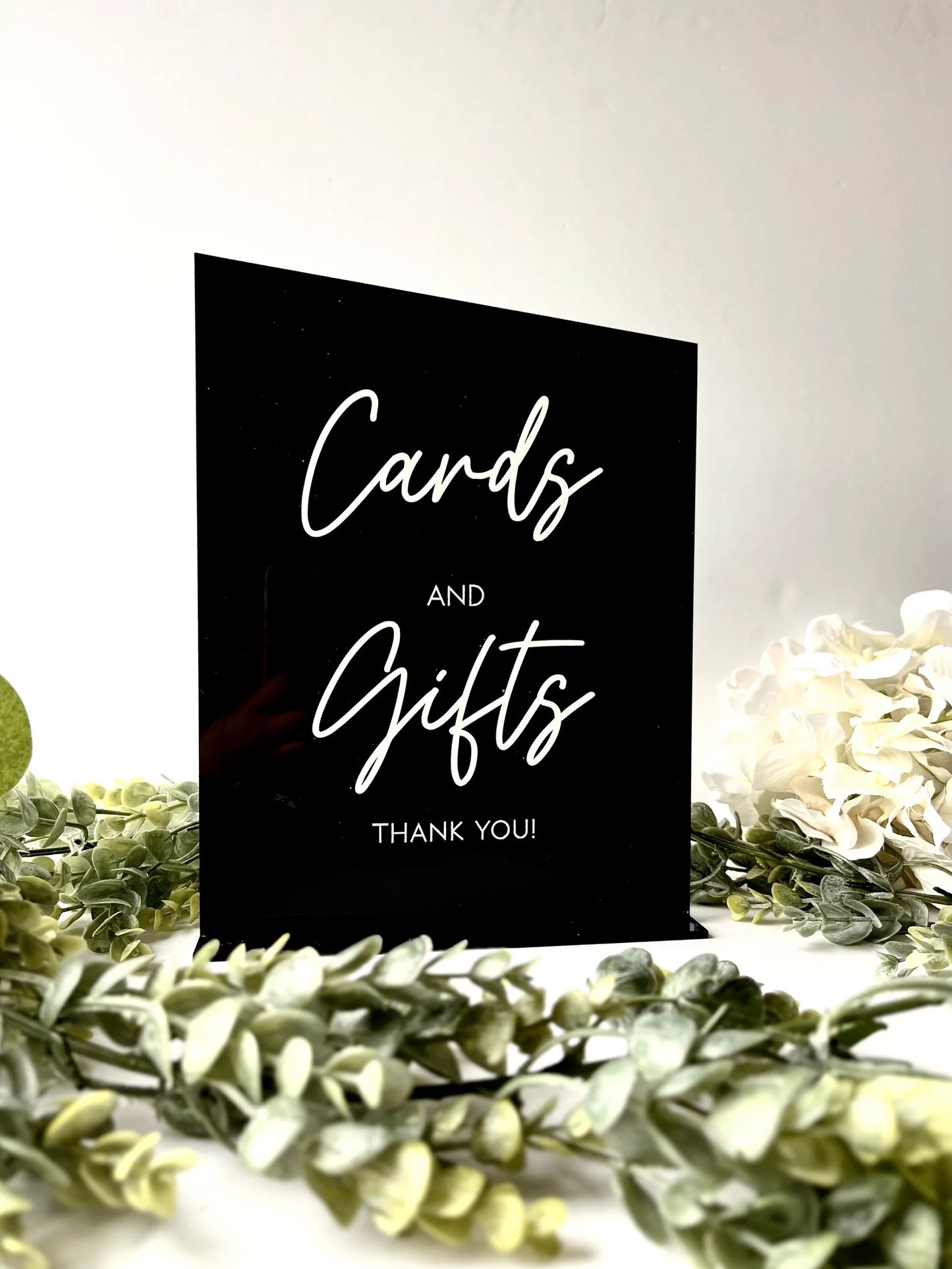 Cards and Gifts - 3D Table Sign