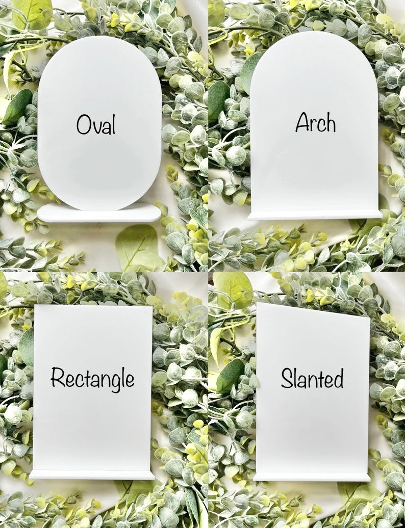 Open Bar - 3D Table Sign