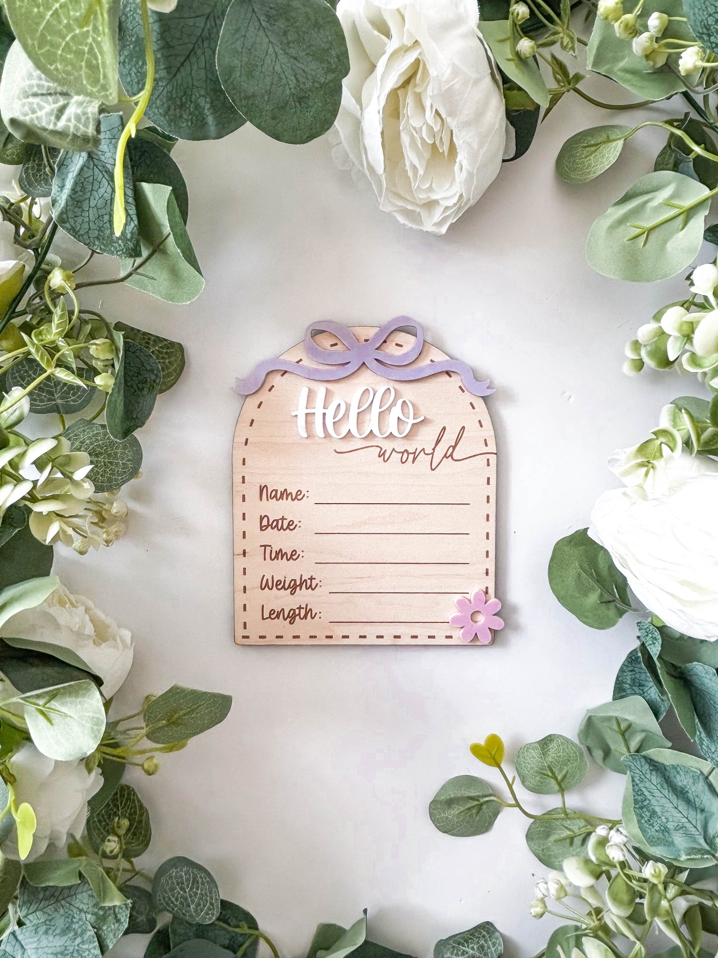 Hello World Birth Stats - Bow