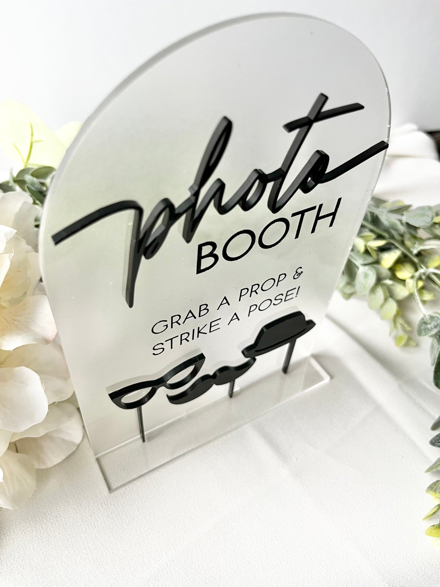 Photo Booth - 3D Table Sign