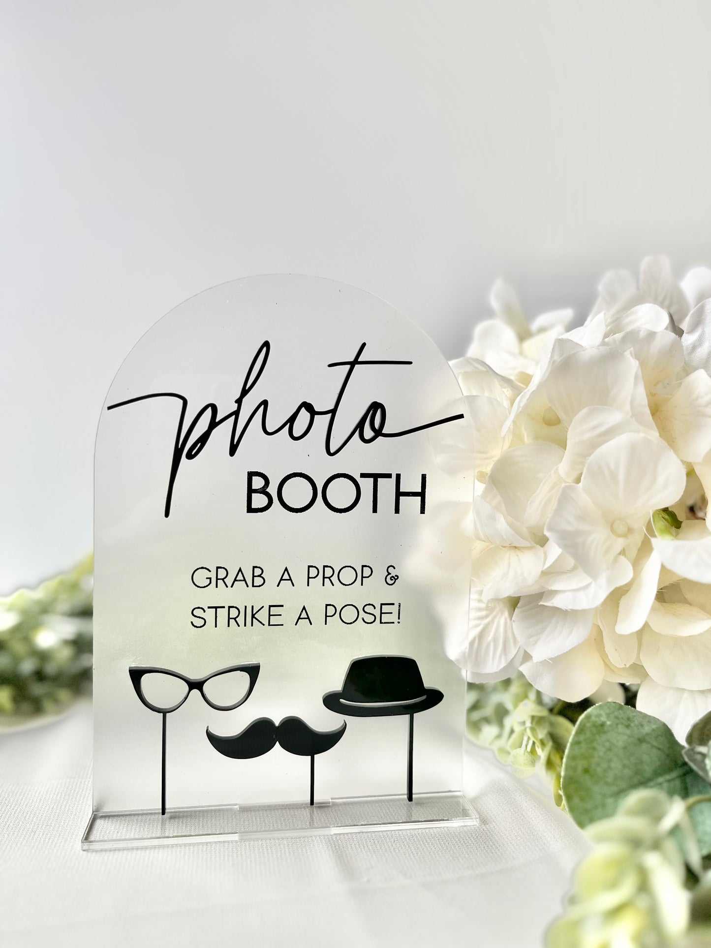 Photo Booth - 3D Table Sign