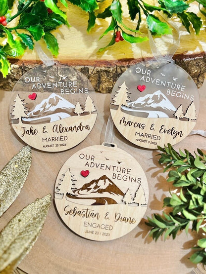 Our Adventure Begins Ornament
