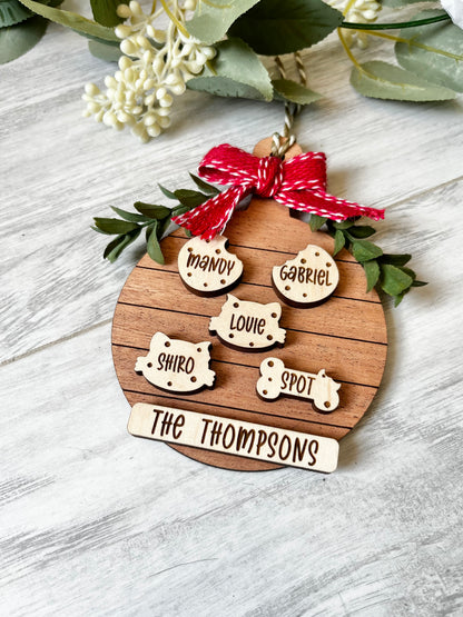 Family Ornament - Cookie Board
