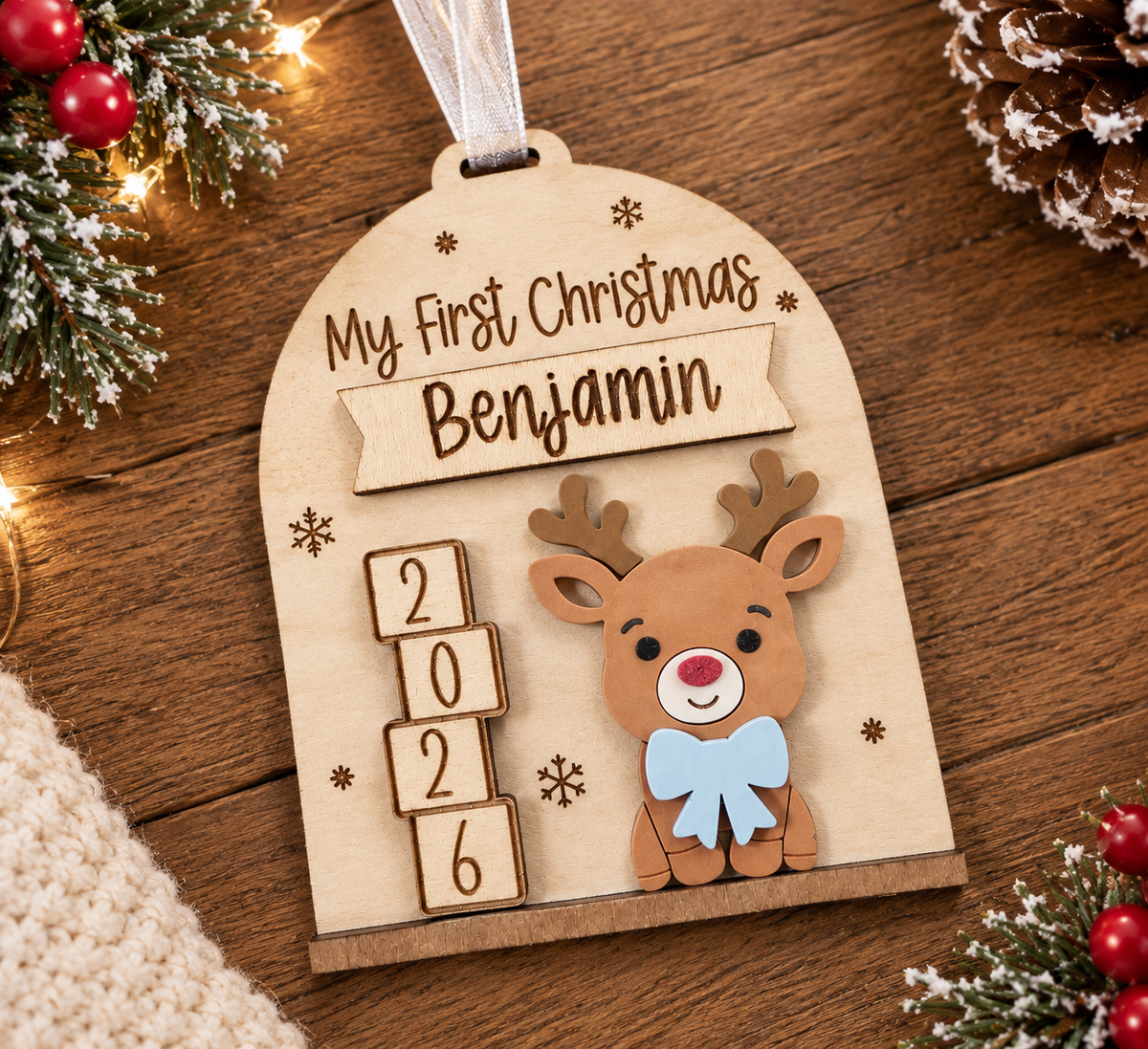 My First Christmas - Reindeer