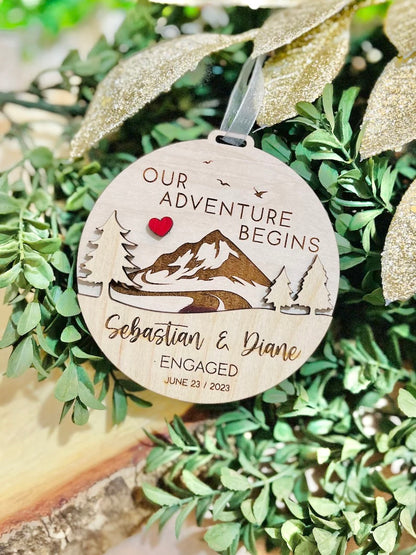 Our Adventure Begins Ornament