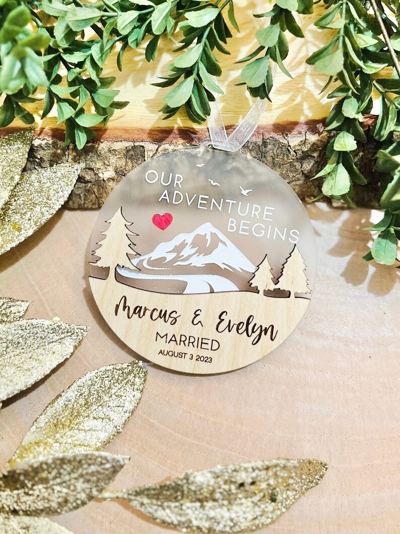 Our Adventure Begins Ornament