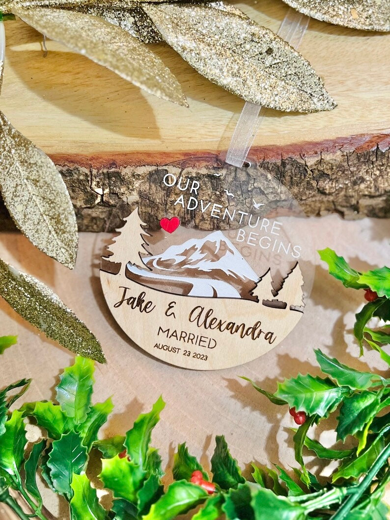 Our Adventure Begins Ornament