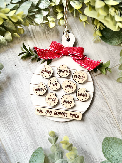 Family Ornament - Cookie Board