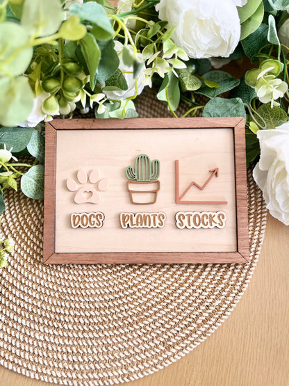 Dogs, Plants, Coffee - Customizable