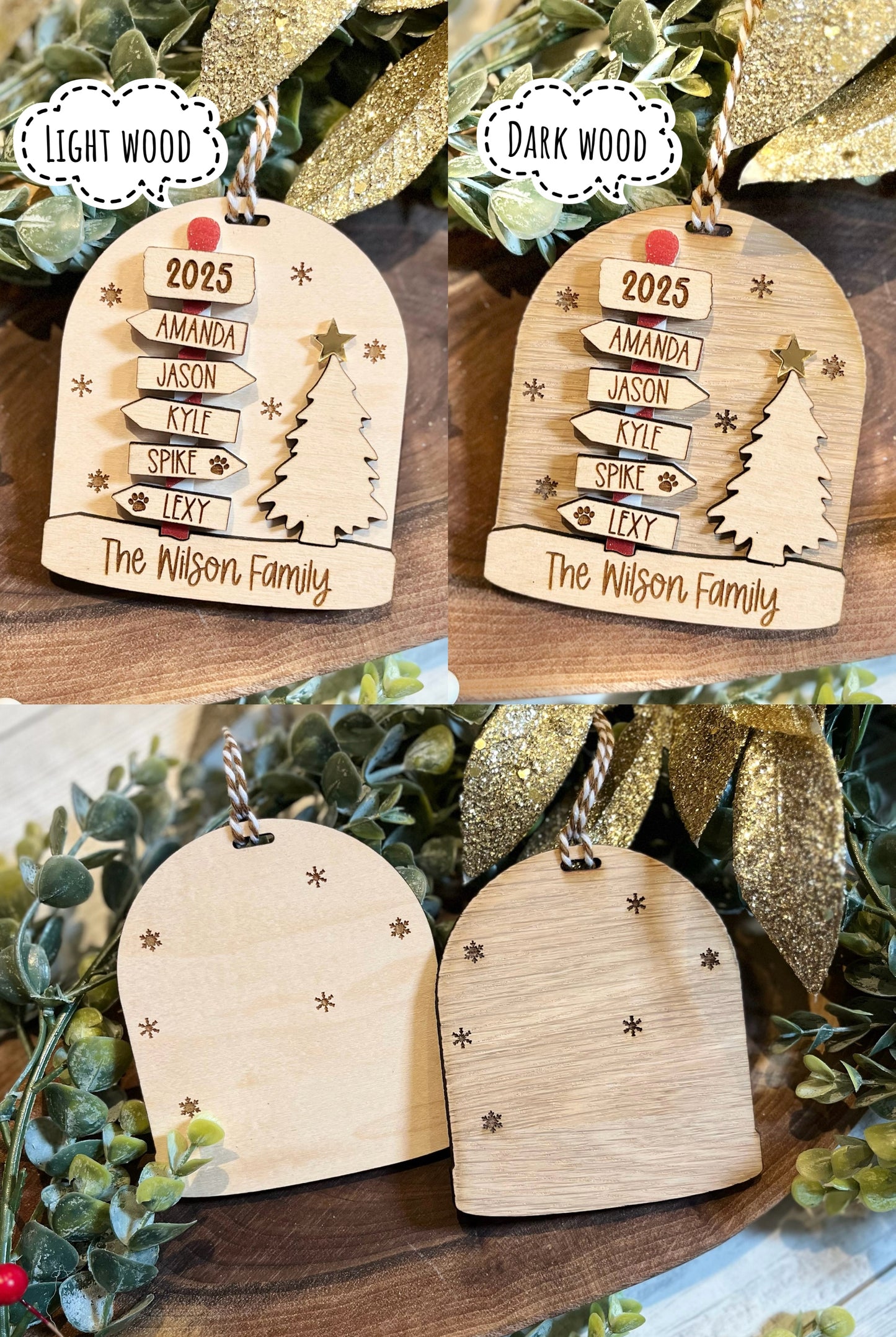 Family Ornament - North Pole