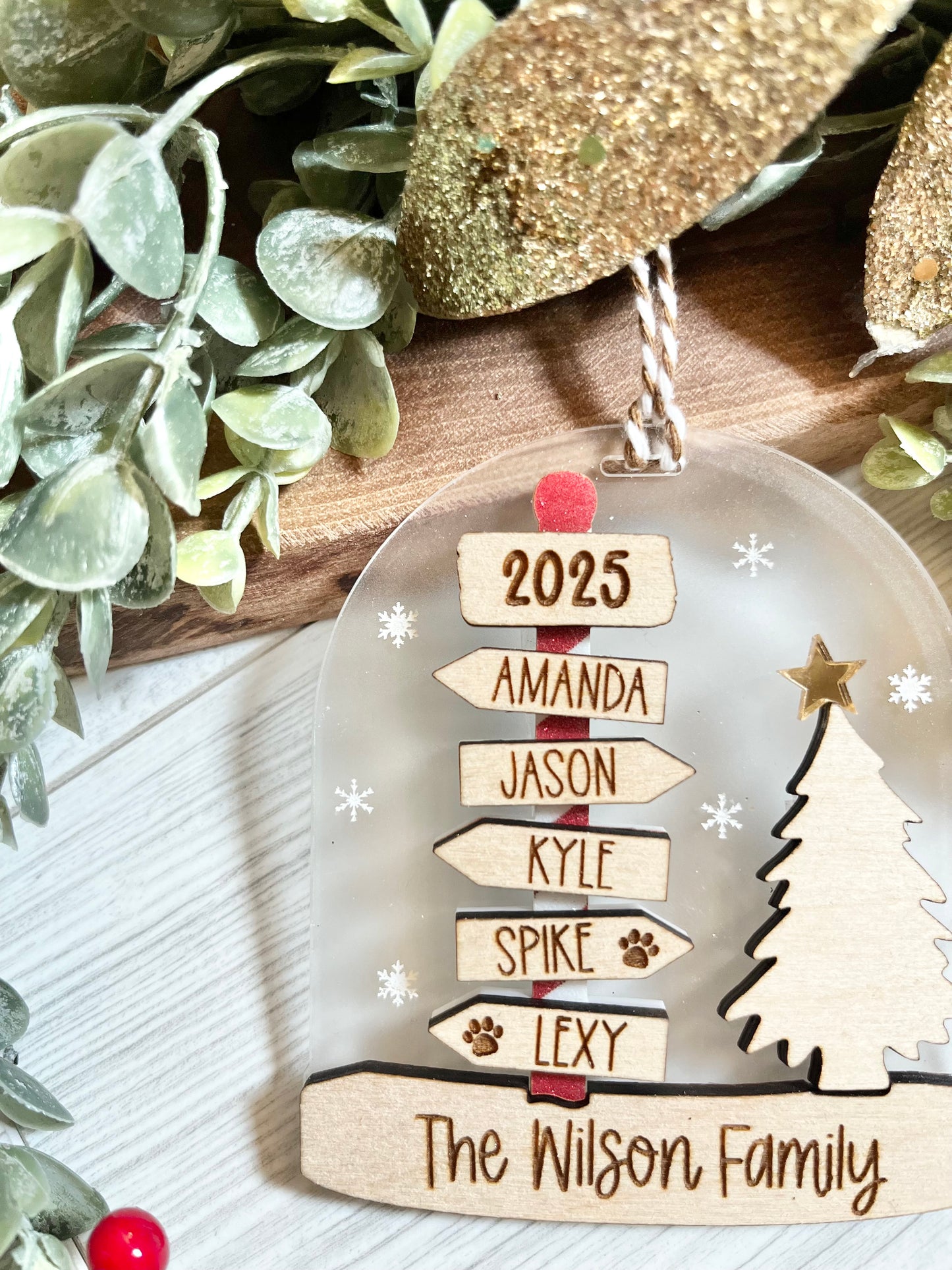Family Ornament - North Pole