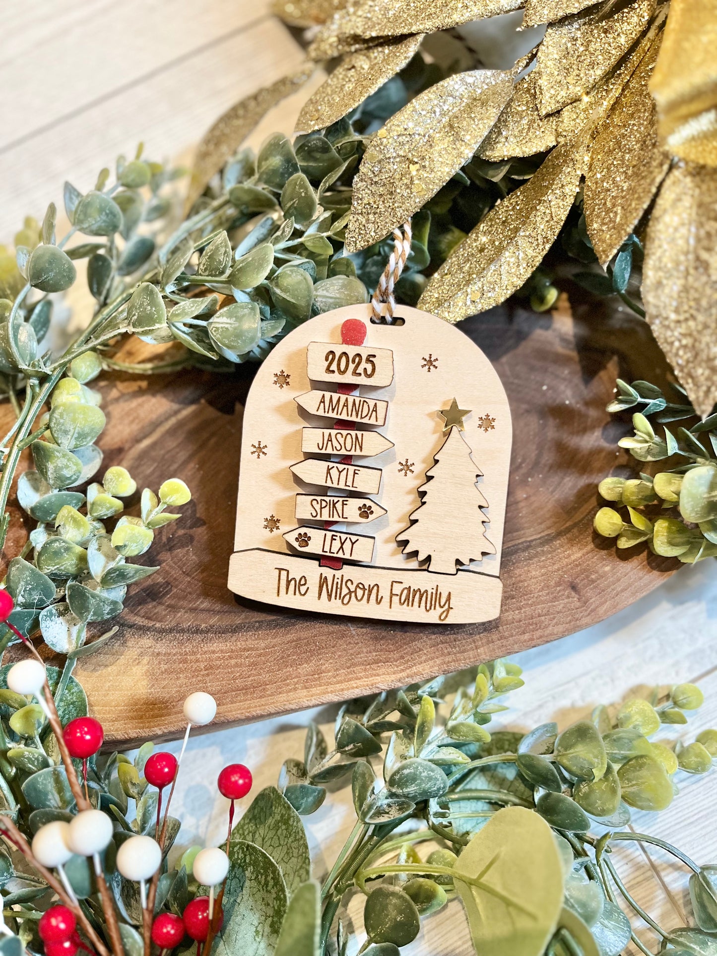 Family Ornament - North Pole