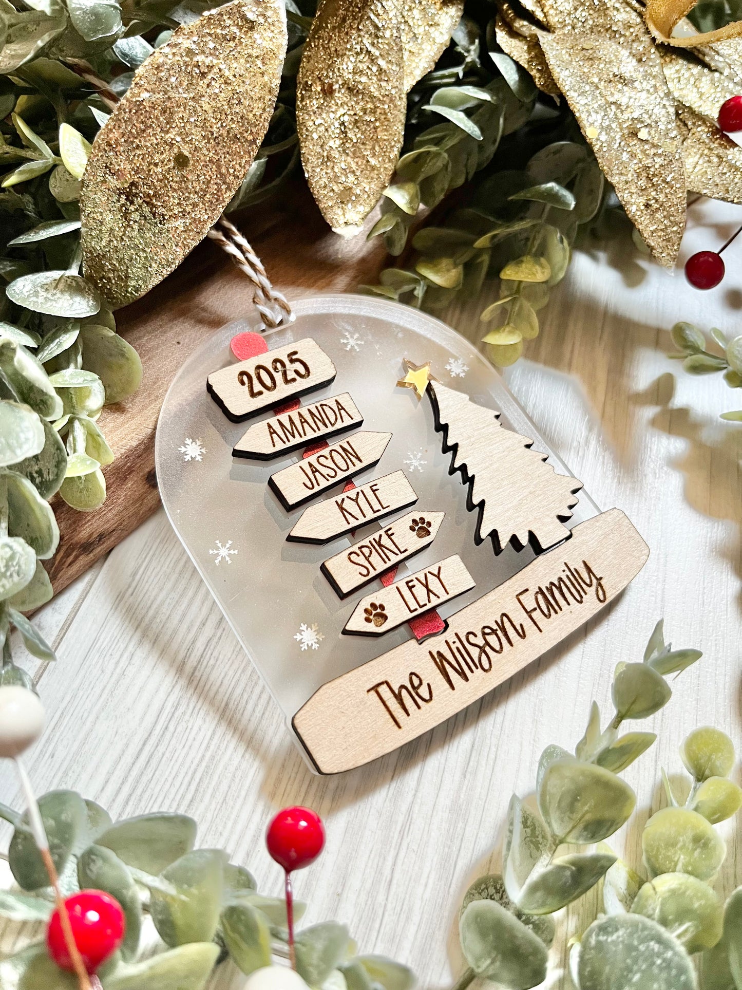 Family Ornament - North Pole