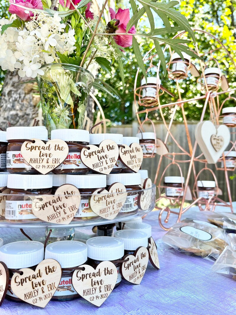 Acrylic and Wood Party Favours