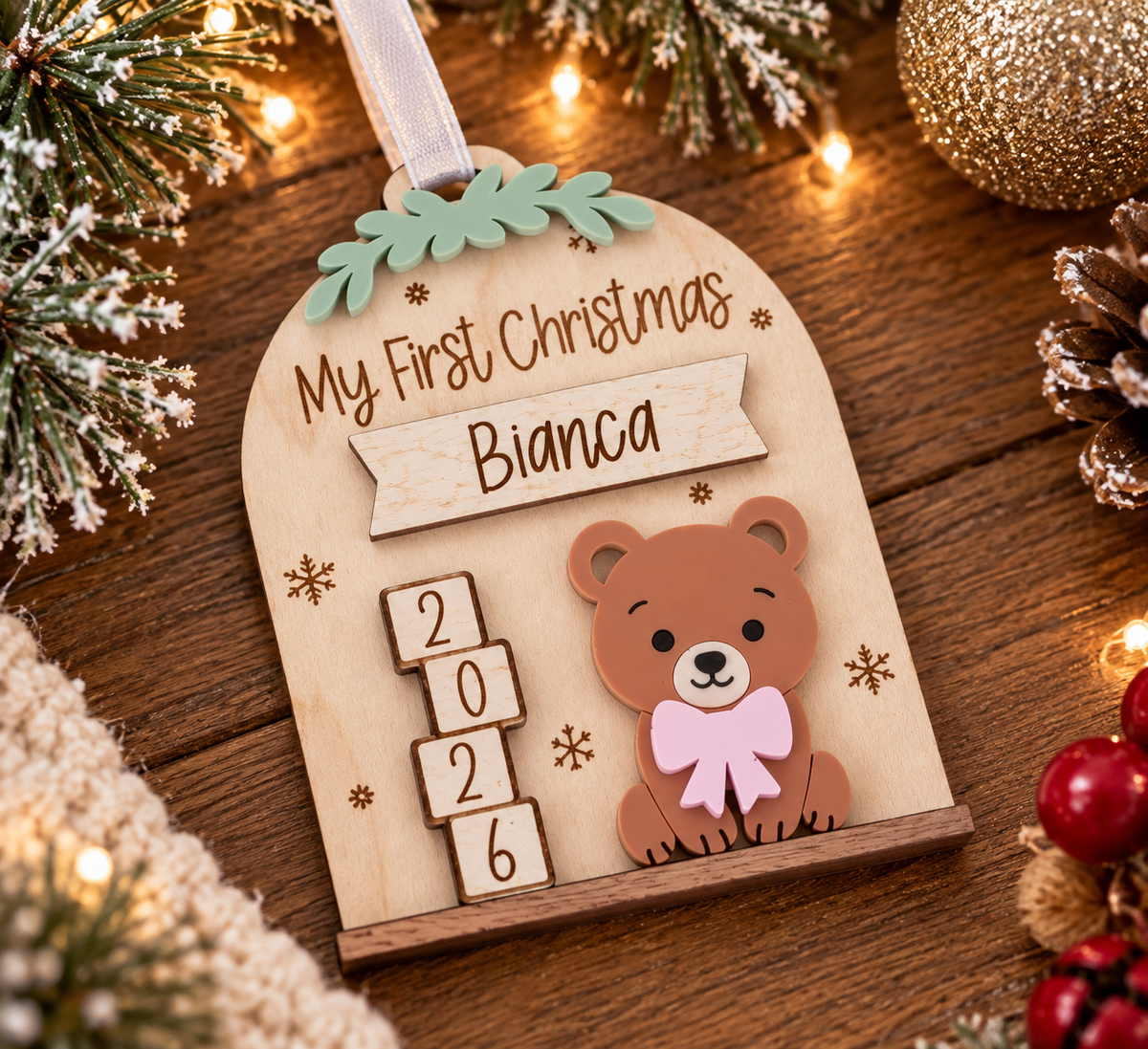 My First Christmas - Bear