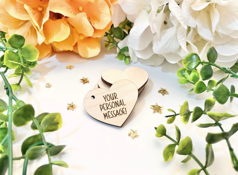 Acrylic and Wood Party Favours