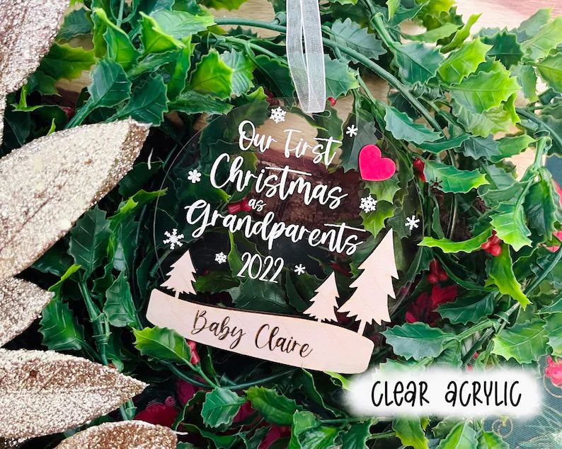 Our First Christmas As Grandparents - Globe