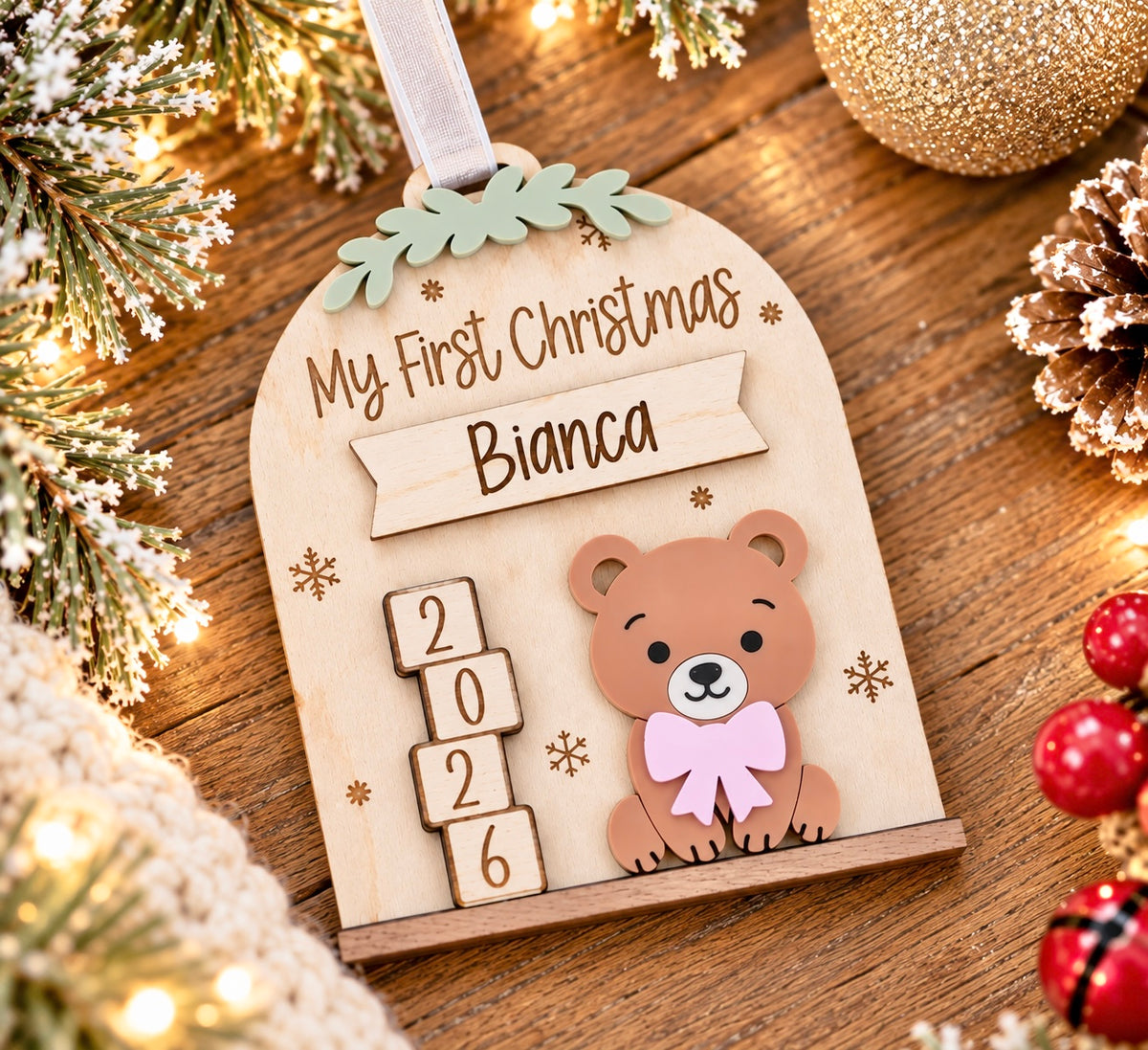 My First Christmas - Bear
