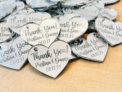 Acrylic and Wood Party Favours