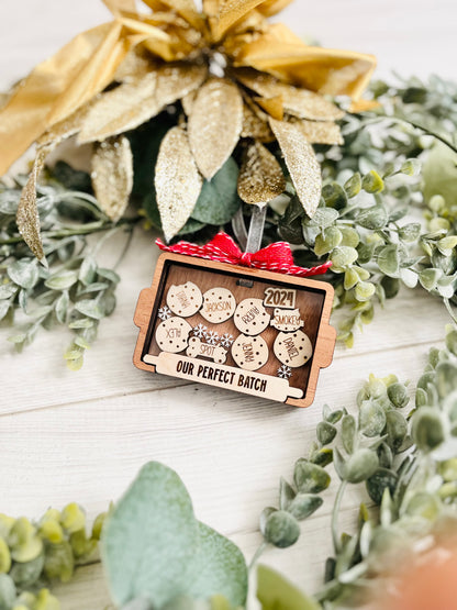 Family Shaker Ornament - Cookie Board