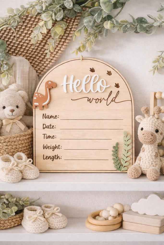 Hello World Birth Stats - Dinosaur