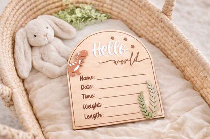 Hello World Birth Stats - Dinosaur