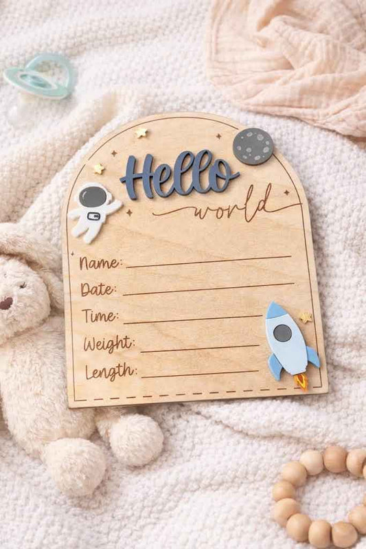 Hello World Birth Stats - Space
