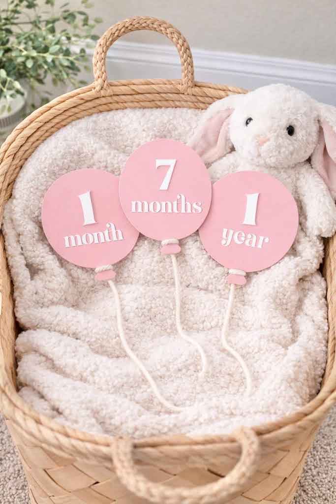 Baby Milestones Balloons