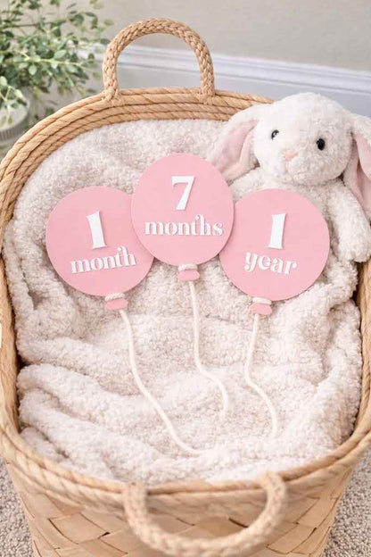 Baby Milestones Balloons
