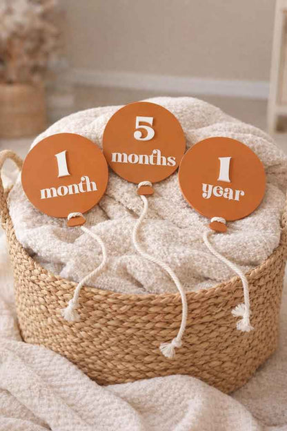 Baby Milestones Balloons