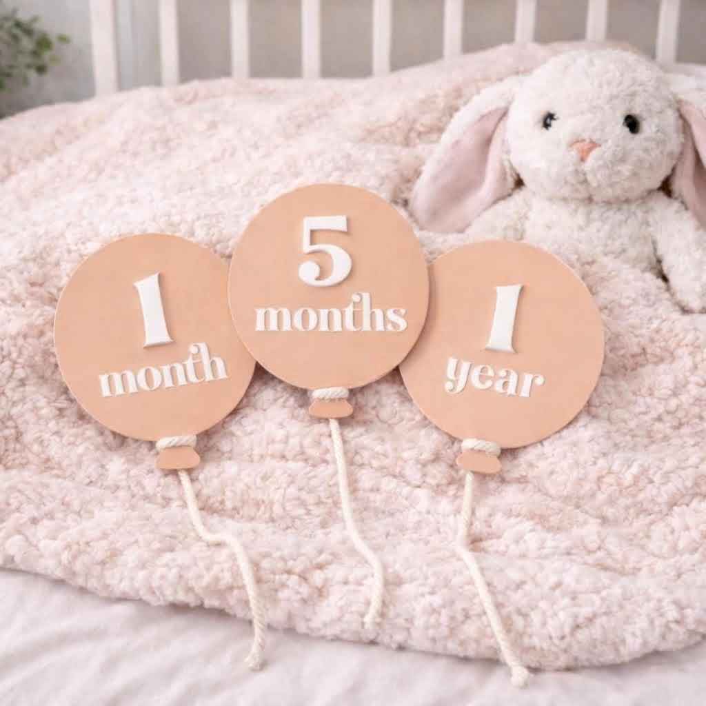Baby Milestones Balloons