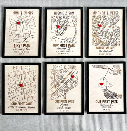 Love Map - Customized  (Black / White)