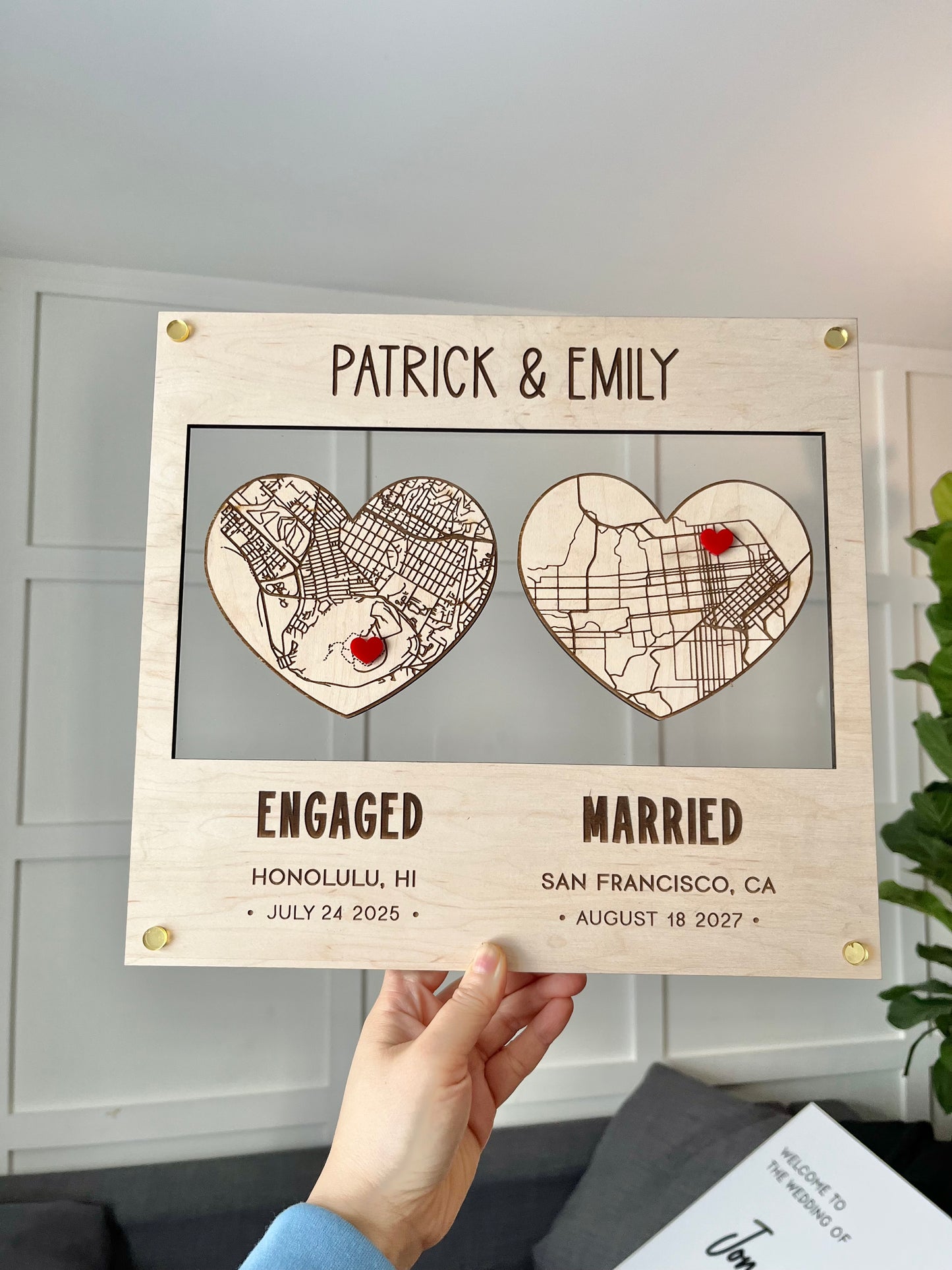 Love Map - 3D Customized