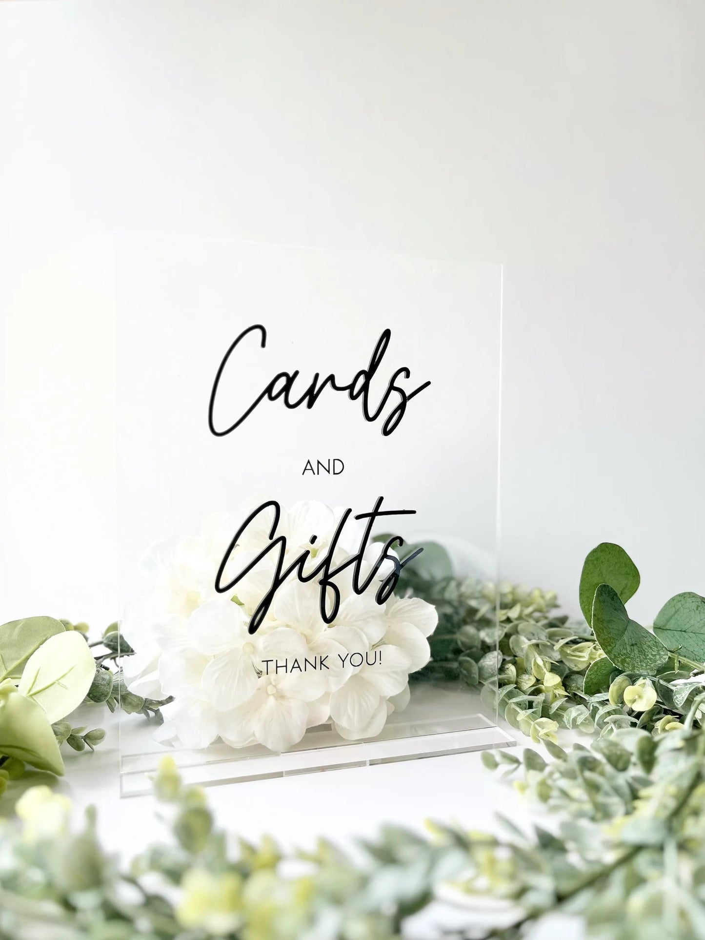 Cards and Gifts - 3D Table Sign
