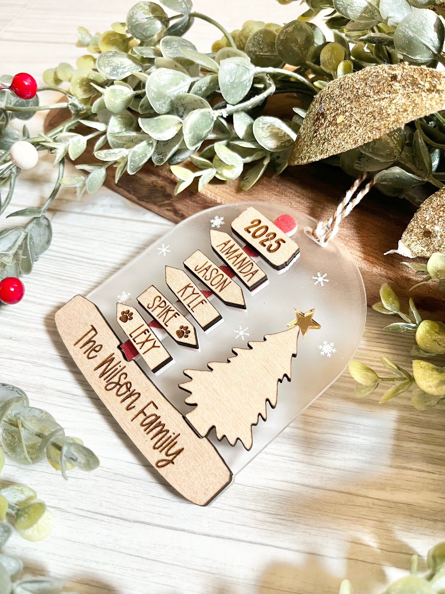 Family Ornament - North Pole