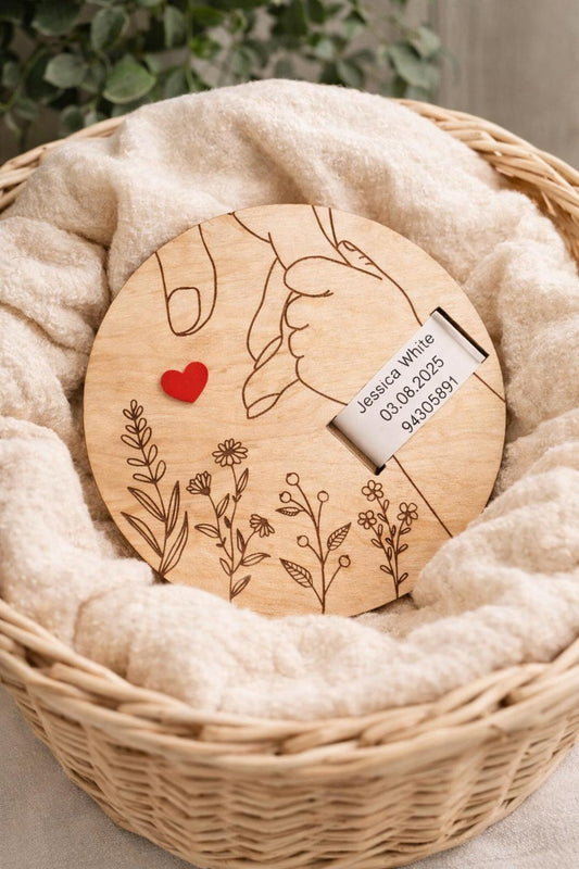 Hospital Bracelet Holder - Plaque