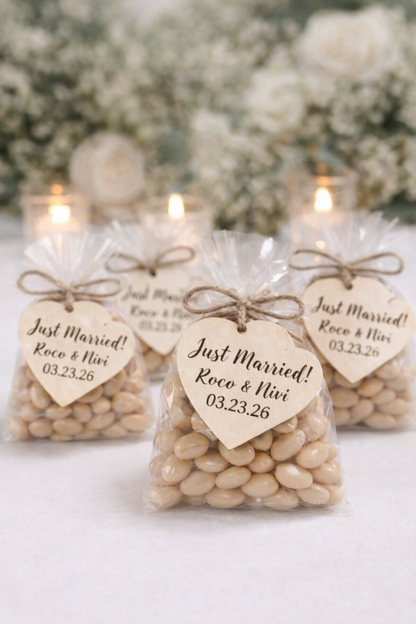 Acrylic and Wood Party Favours