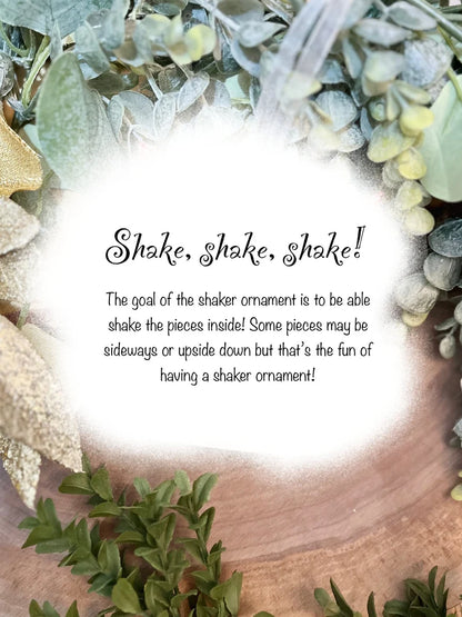 Baby Shaker Ornament - Arch