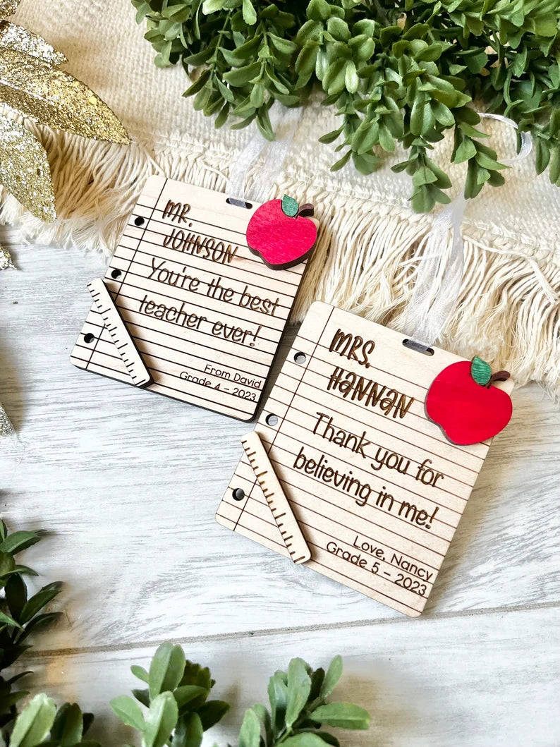 Teacher Christmas Ornament