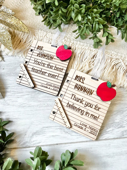 Teacher Christmas Ornament