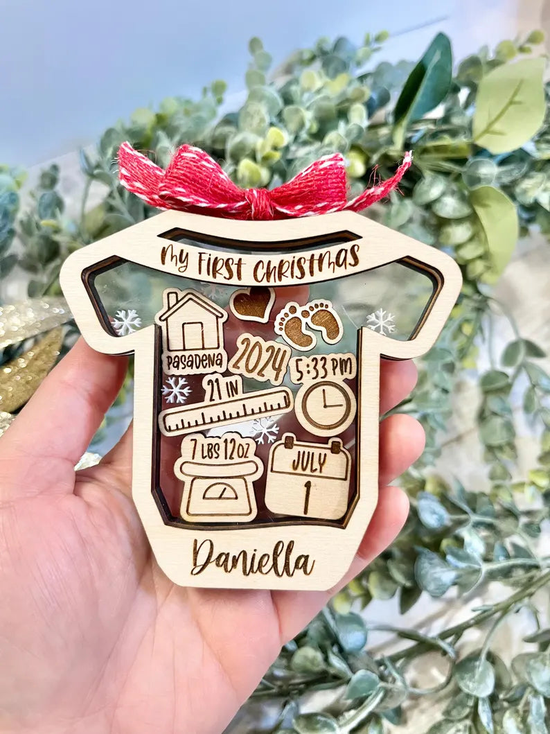 Baby Shaker Ornament - Shirt