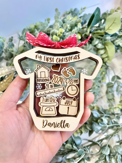 Baby Shaker Ornament - Shirt