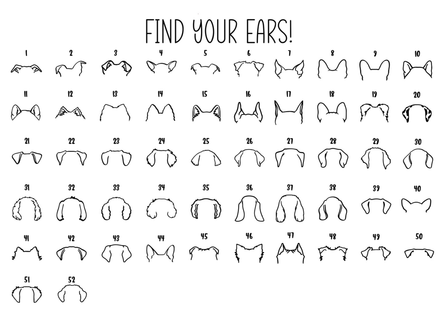 Dog Silhouette Frames