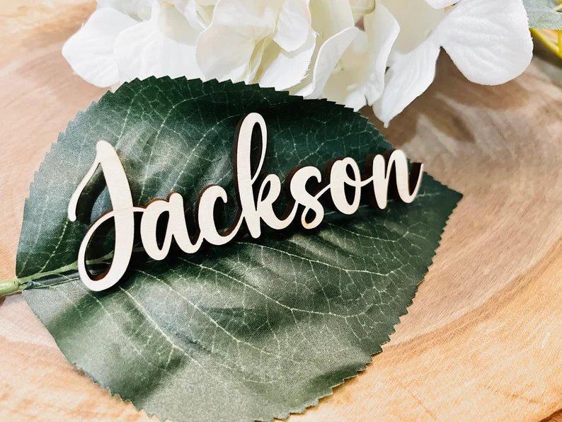 Personalized Wedding Place Names