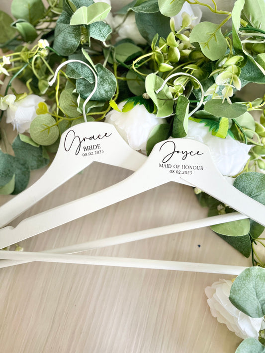 Laser Engraved Hangers