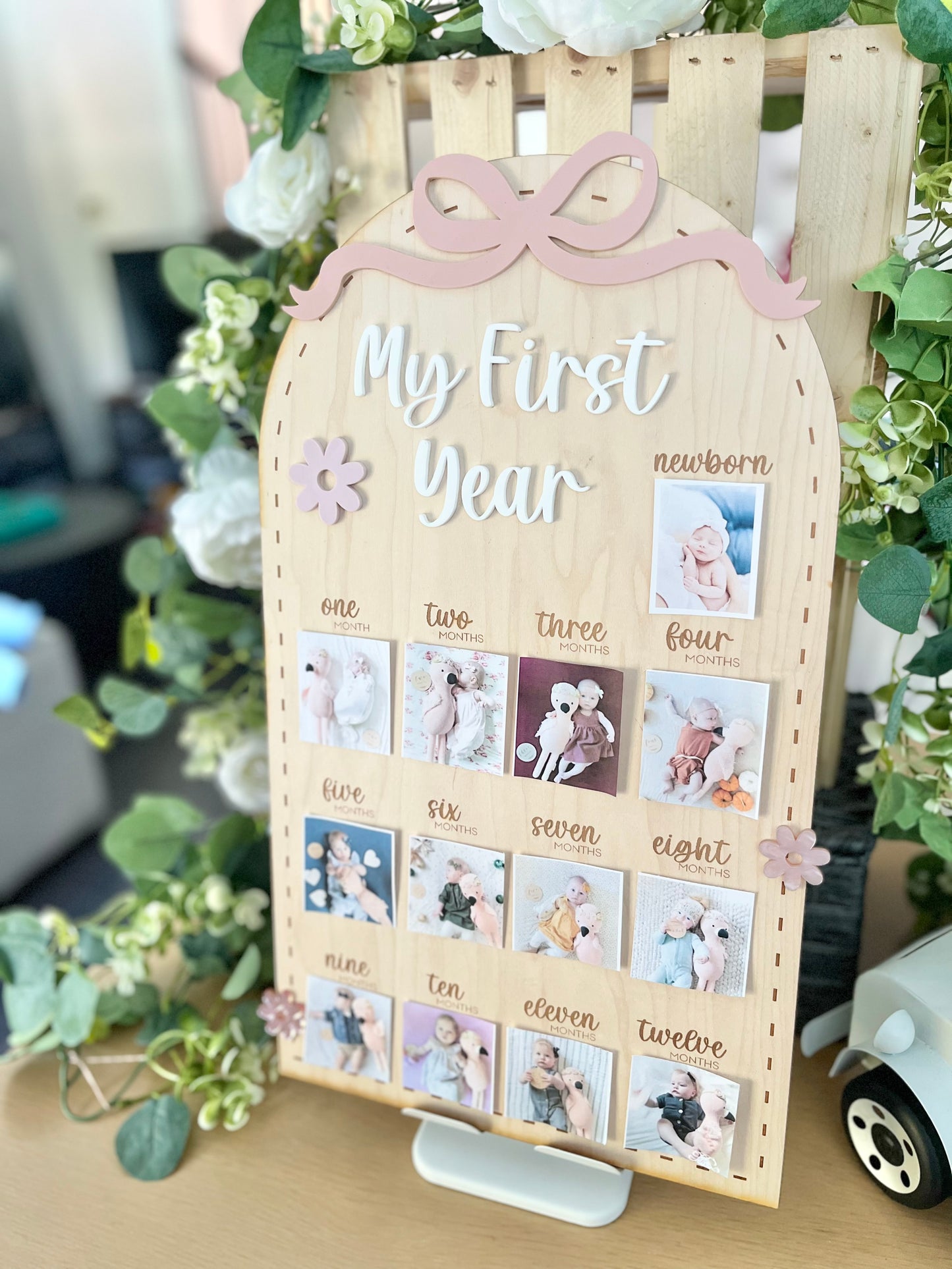 First Year Milestone Board - Bow