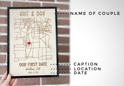 Love Map - Customized  (Black / White)