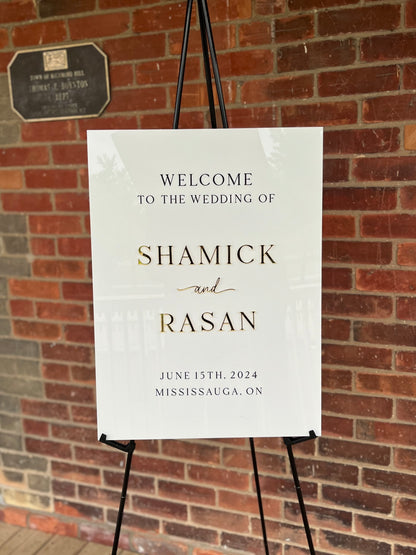 Welcome Sign