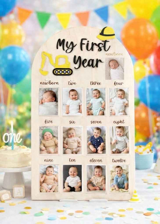 First Year Milestone Board - Construction